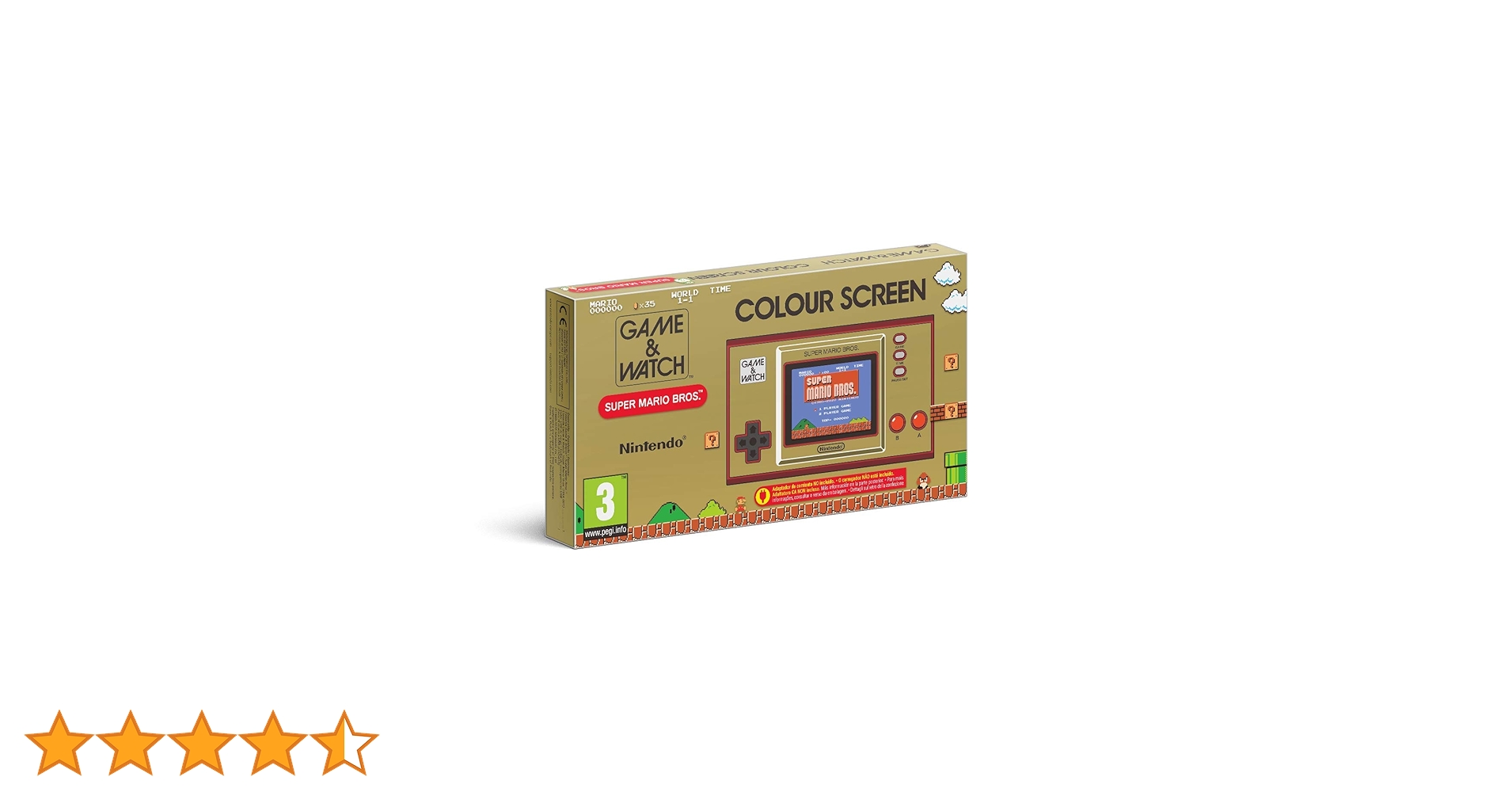 Nintendo Game & Watch: Super Mario Bros classic adventure.